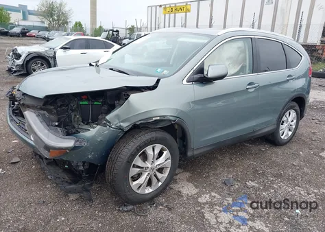 2012 Honda Cr-V Ex-L from USA, damaged, VIN 2HKRM4H7XCH603923